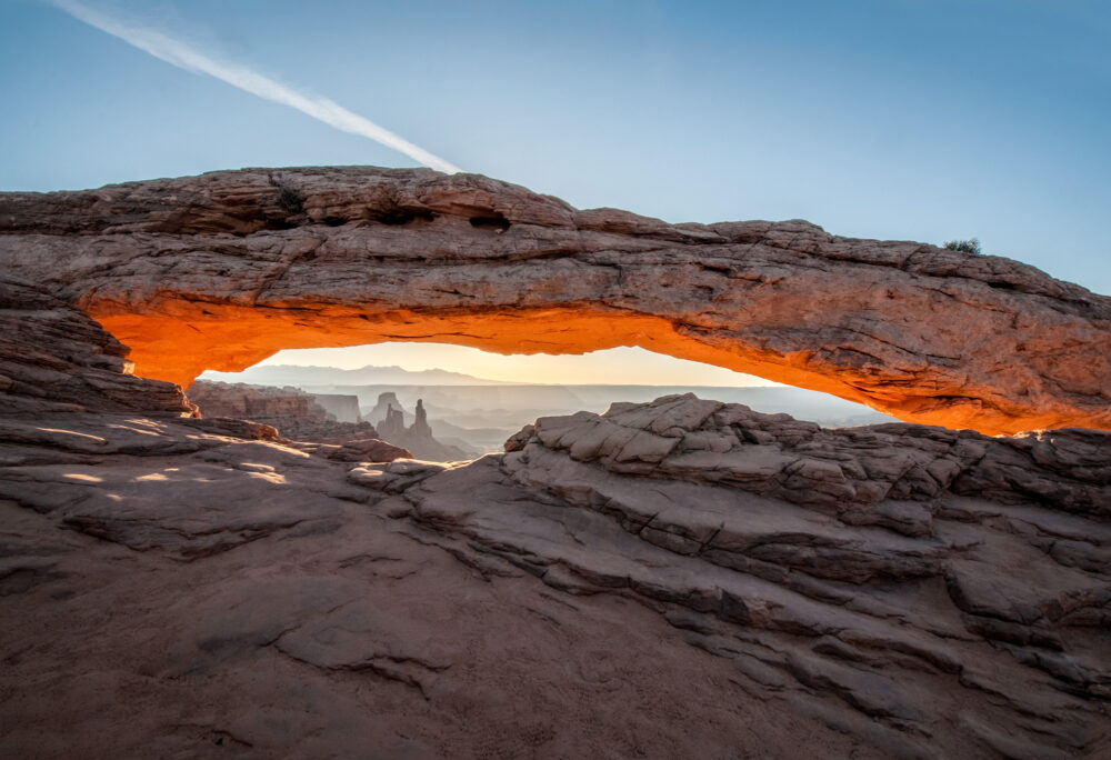 Mesa Arch, Canyonlands, Utah, USA.