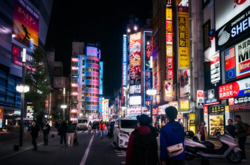 Tokyo Nightlife in Japan
