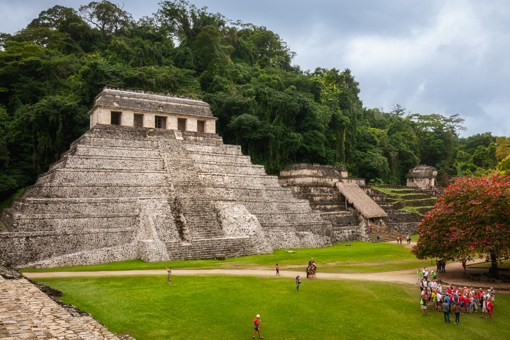 Palenque - Mayan ancient city in Mexico