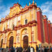 San Cristobal Cathedral in San Cristóbal de las Casas, Chiapas, southern Mexico.