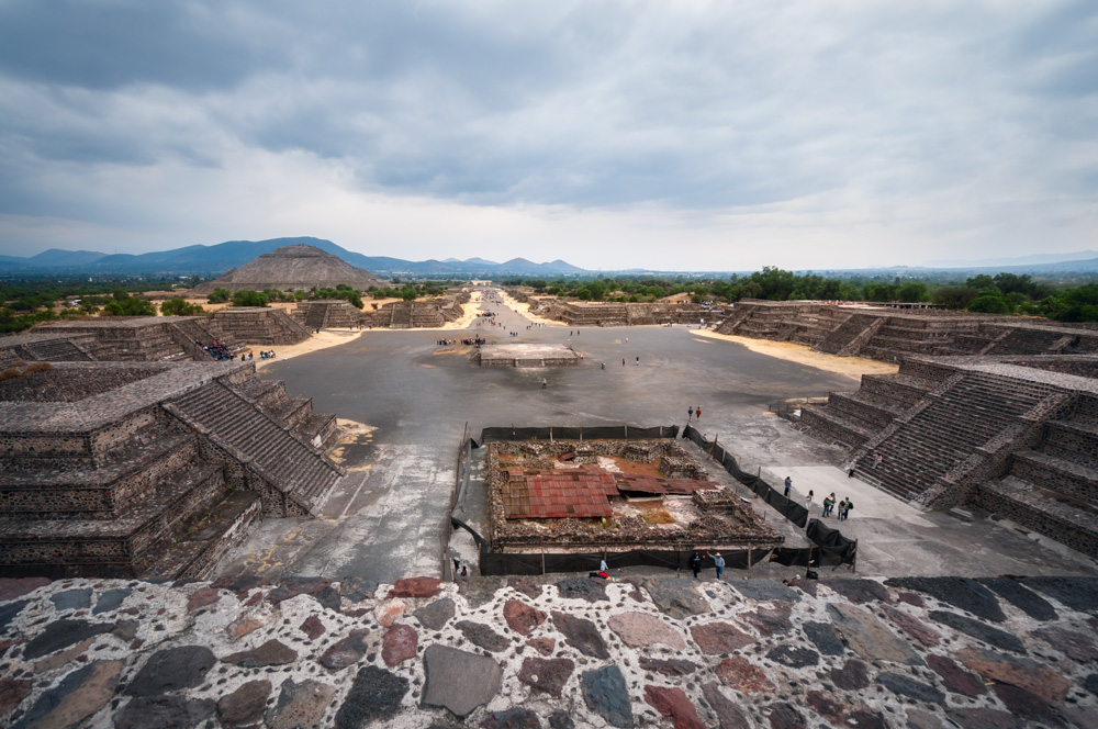 Teotihuacán ancient city in Mexico